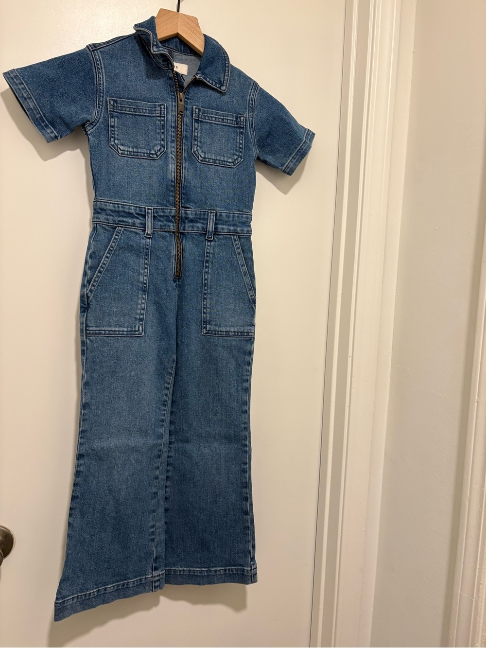 Girls REISS | Denim Jumpsuit